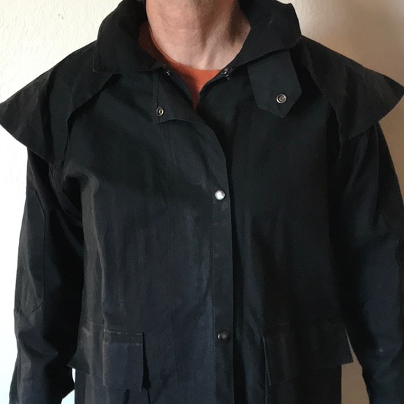 Original Australian Stockman Oil Coat Ranch coat cosplay period play - Picture 7 of 16